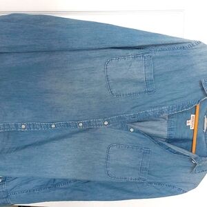 Merona Faded Denim Button-down shirt